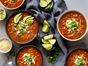 Crock-Pot Chicken Enchilada Soup