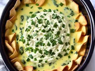 Crockpot Spinach Artichoke Dip