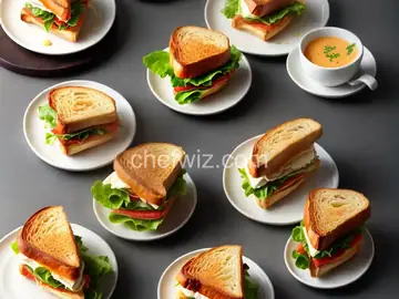 Croissant Club Sandwich