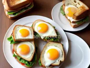 Croque Madame Sandwich
