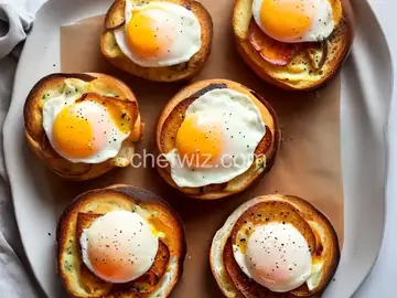 Croque Madame on Brioche