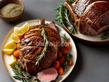 Crown Roast of Lamb with Rosemary and Oregano