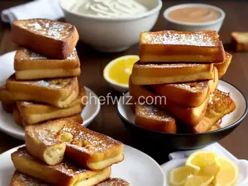 Crunchy French Toast Sticks