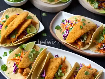 Crunchy Fried Fish Tacos Recipe