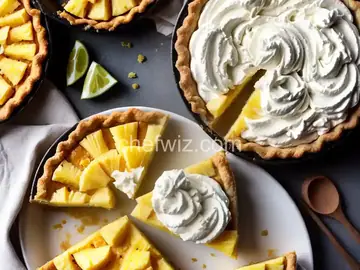 Crushed Pineapple Sour Cream Pie