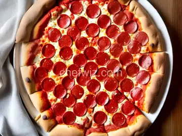 Crustless Pepperoni Pizza