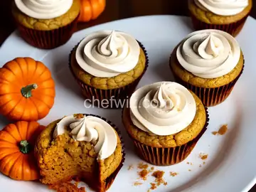 Crustless Pumpkin Pie Cupcakes