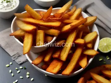 Cuban Fritas with Matchstick Potatoes