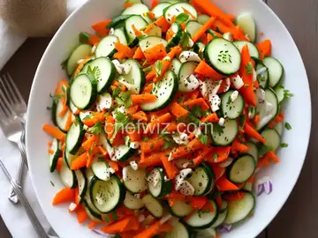 Cucumber-Carrot Salad