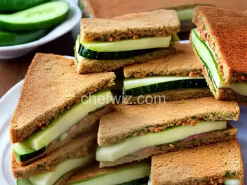 Cucumber Finger Sandwiches