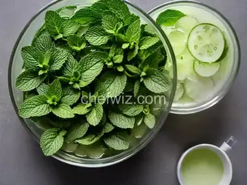 Cucumber-Mint Water
