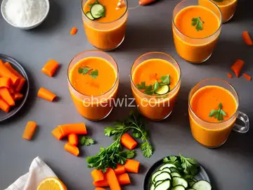Cucumber Orange Carrot Juice