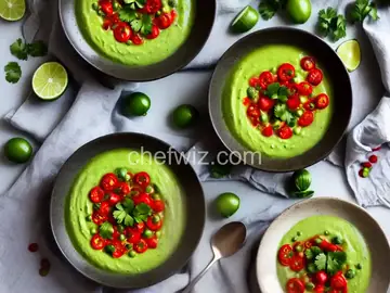 Cucumber-Tomatillo Gazpacho