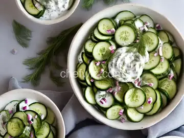 Cucumber, Yogurt and Dill Salad