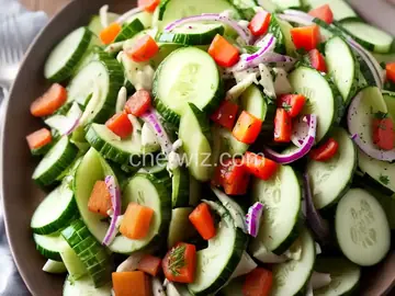 Cucumber and Onion Salad