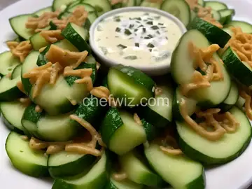 Cucumbers With Ajo Blanco Sauce