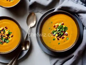 Curried Acorn Squash Soup