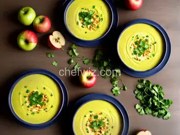 Curried Apple and Leek Soup
