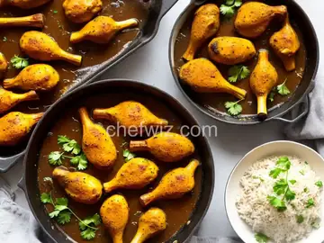 Curried Chicken Drumsticks