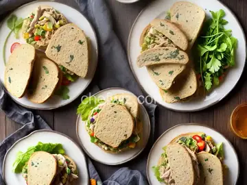 Curried Chicken Tea Sandwiches