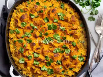 Curried Chicken and Rice Casserole