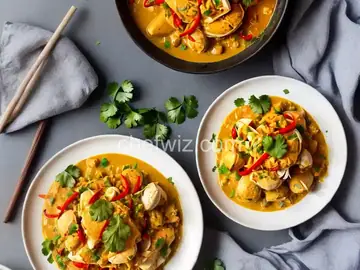 Curried Crab with Coconut and Chili