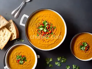 Curried Lentil, Tomato, and Coconut Soup