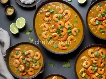 Curried Shrimp with Coconut Milk