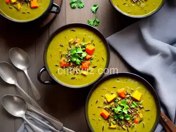 Curried Wild Rice and Squash Soup