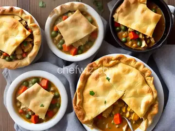Curry Chicken Pot Pies