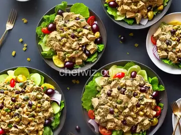 Curry Chicken Salad with Grapes