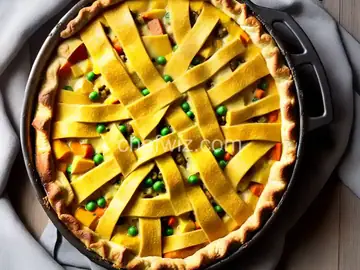 Curry Root Vegetable Pot Pie