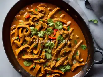 Curry malana (chicken intestines)