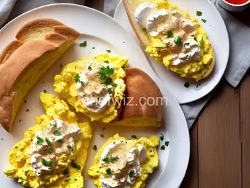 Custardy French-Style Soft Scrambled Eggs Recipe
