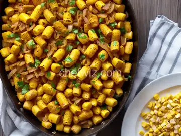 Daddy's Fried Corn and Onions