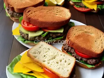 Dad’s Hamburger Sandwich