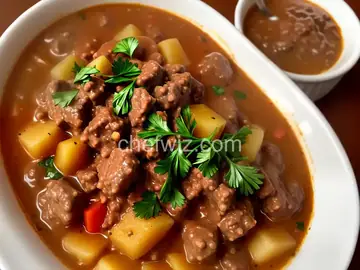 Dad's New Zealand Mince Stew