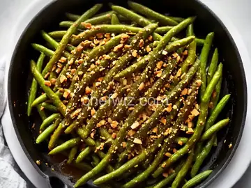 Dad's Pan-Fried Green Beans