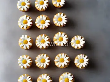 Daisy Cupcakes
