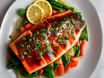 Danny Chan's Steamed Salmon with Lemon