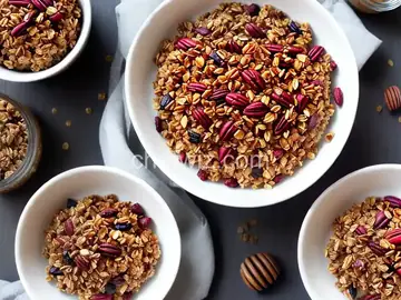 Dark Honey Pecan Granola