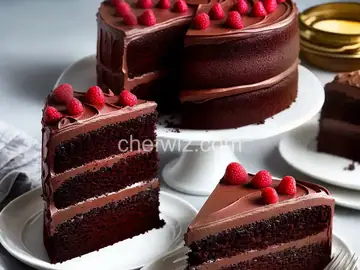 Dark and Creamy Chocolate Cake