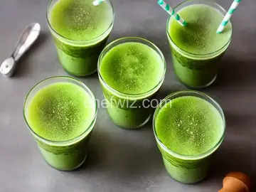 Decadent Green Tea Slushie