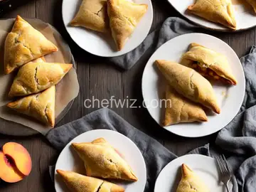 Decadent Ozark Peach Turnovers