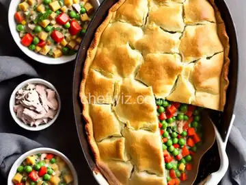 Deconstructed Chicken Pot Pie