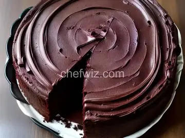 Deep, Dark Chocolate Cake