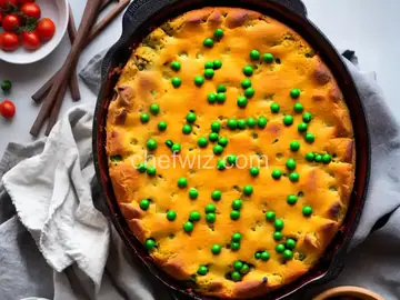 Deep Dish Pea and Vegetable Casserole