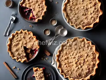 Deep-Dish Winter Fruit Pie With Walnut Crumb
