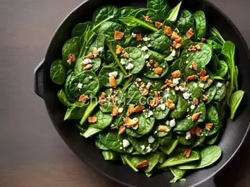 Deep Fried Spinach