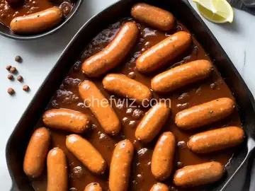 Deep fried sausage